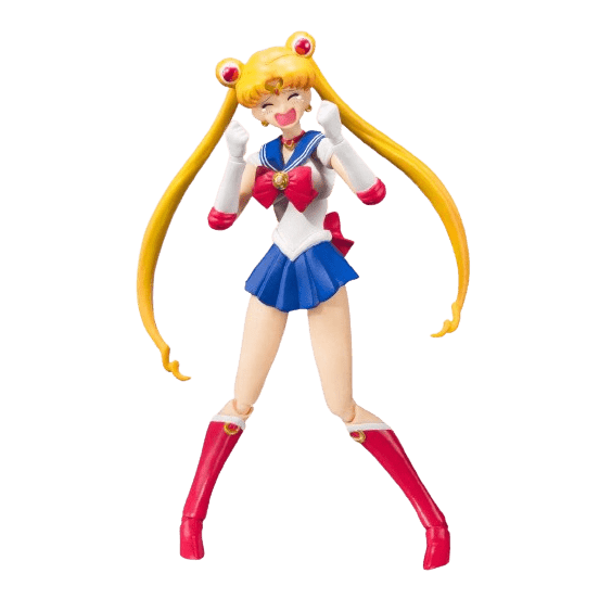 Sailor Moon -Animation Color Edition- Pretty Guardian Sailor Moon, Bandai shii Nations S.H. Figuarts , Black