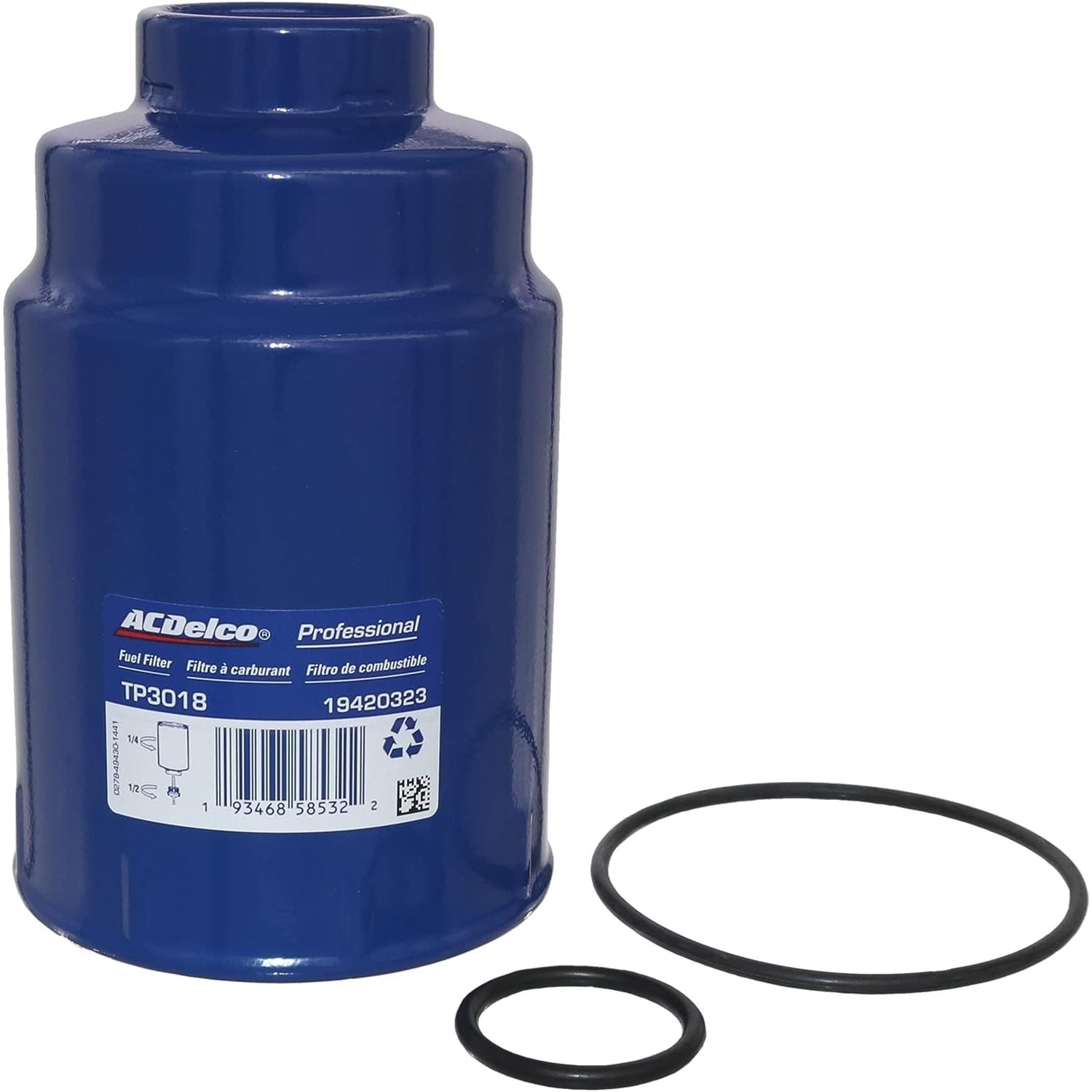 GM Genuine Parts TP3018 Fuel Filter Kit